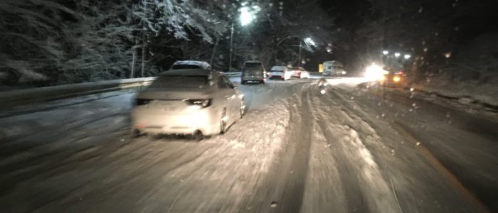 草津の立ち往生